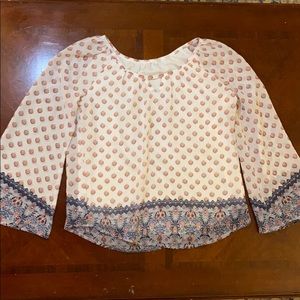Bell-Sleeved Blouse